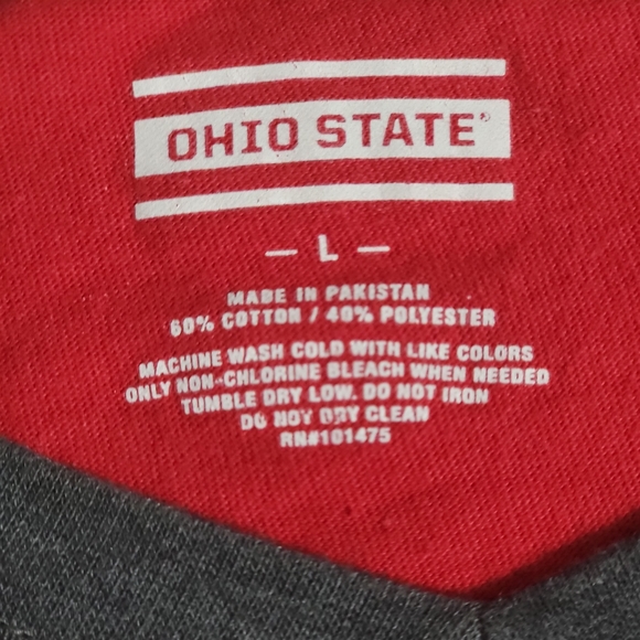 Ohio State Buckeyes Women’s T-Shirt with Brutus - Picture 5 of 5
